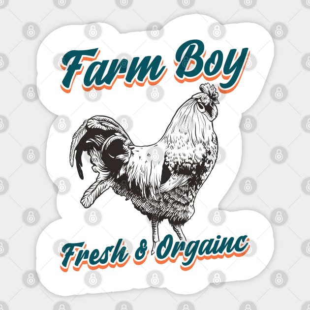 Farm Fresh Kids Shirt Farmer Shirt Toddler Shirts Tees Children's  Clothing Newborn Infant Baby Boy Clothes Sticker by BaronBoutiquesStore